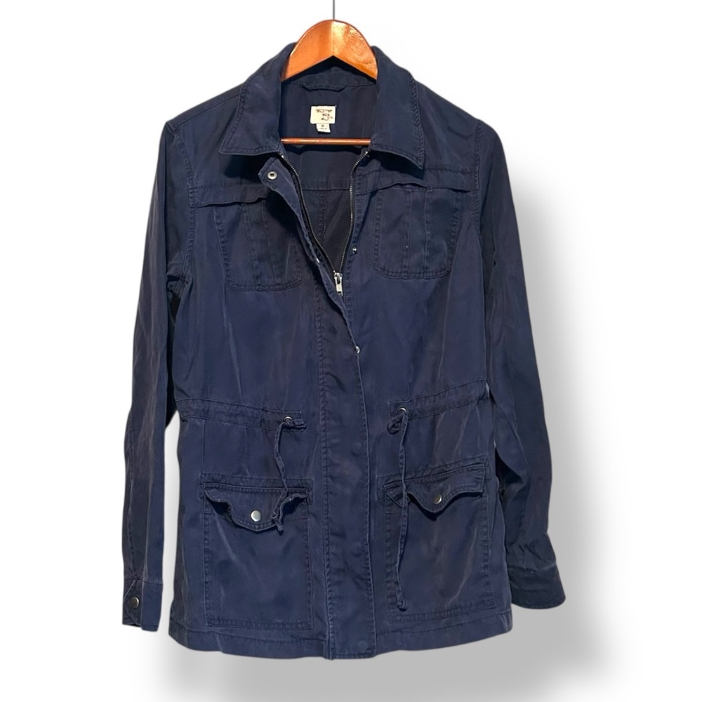 [a new day] Navy Blue Utility Jacket